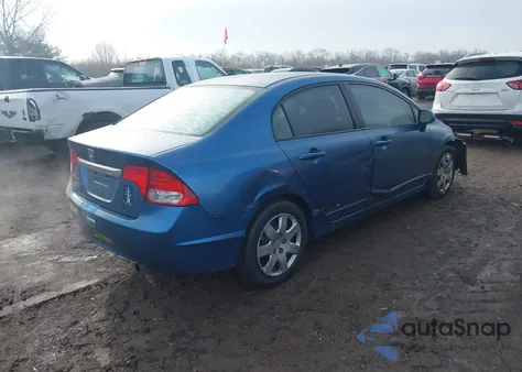 2010 Honda Civic Lx из США, поврежденный, VIN 2HGFA1F58AH524172